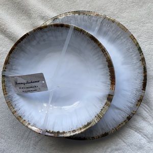 Tommy Bahama melamine 8 piece dish/plate set